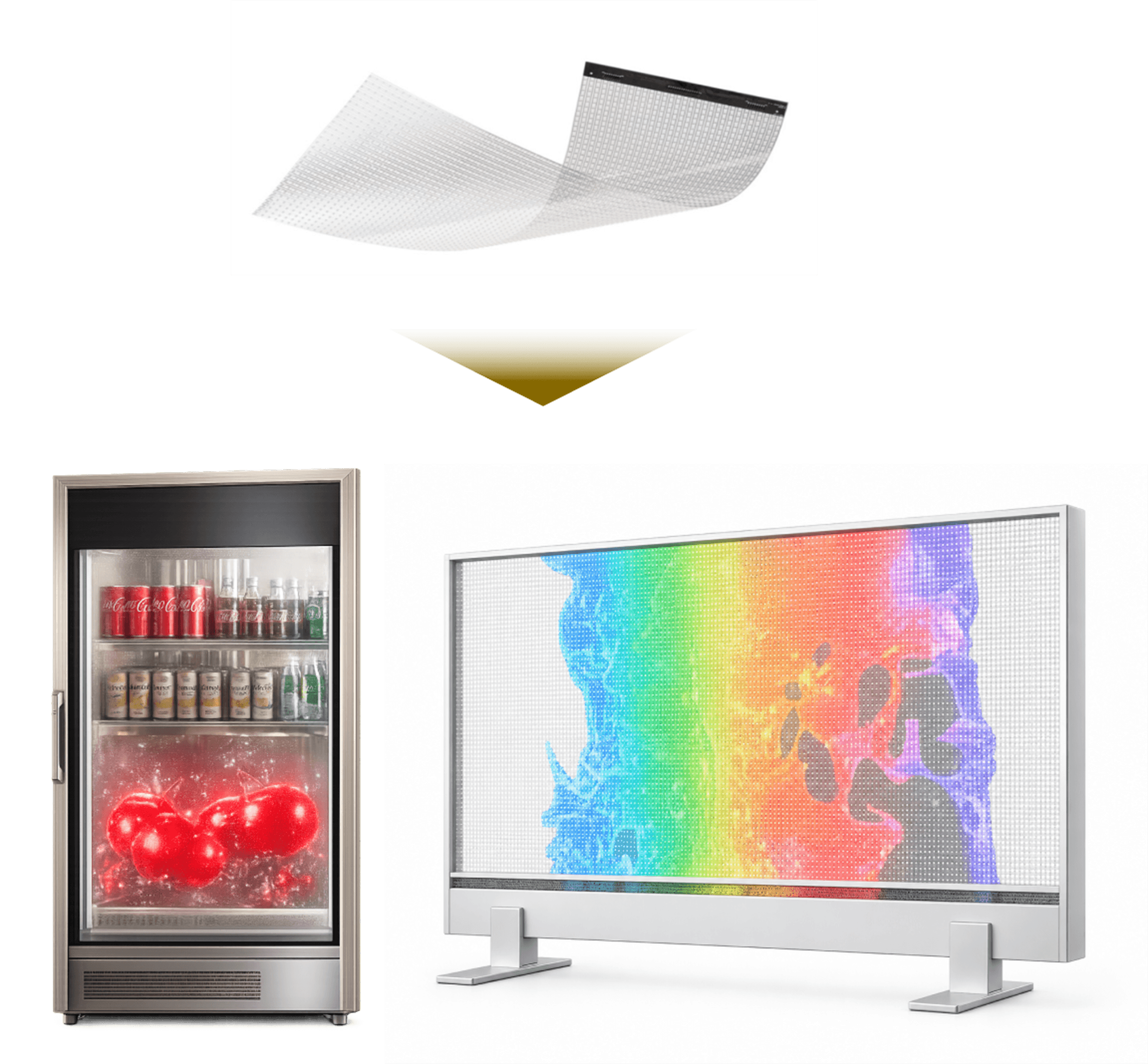 Transparent LED